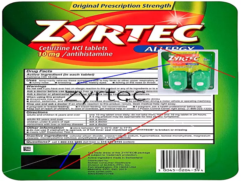 Zyrtec ordonnance ou pas